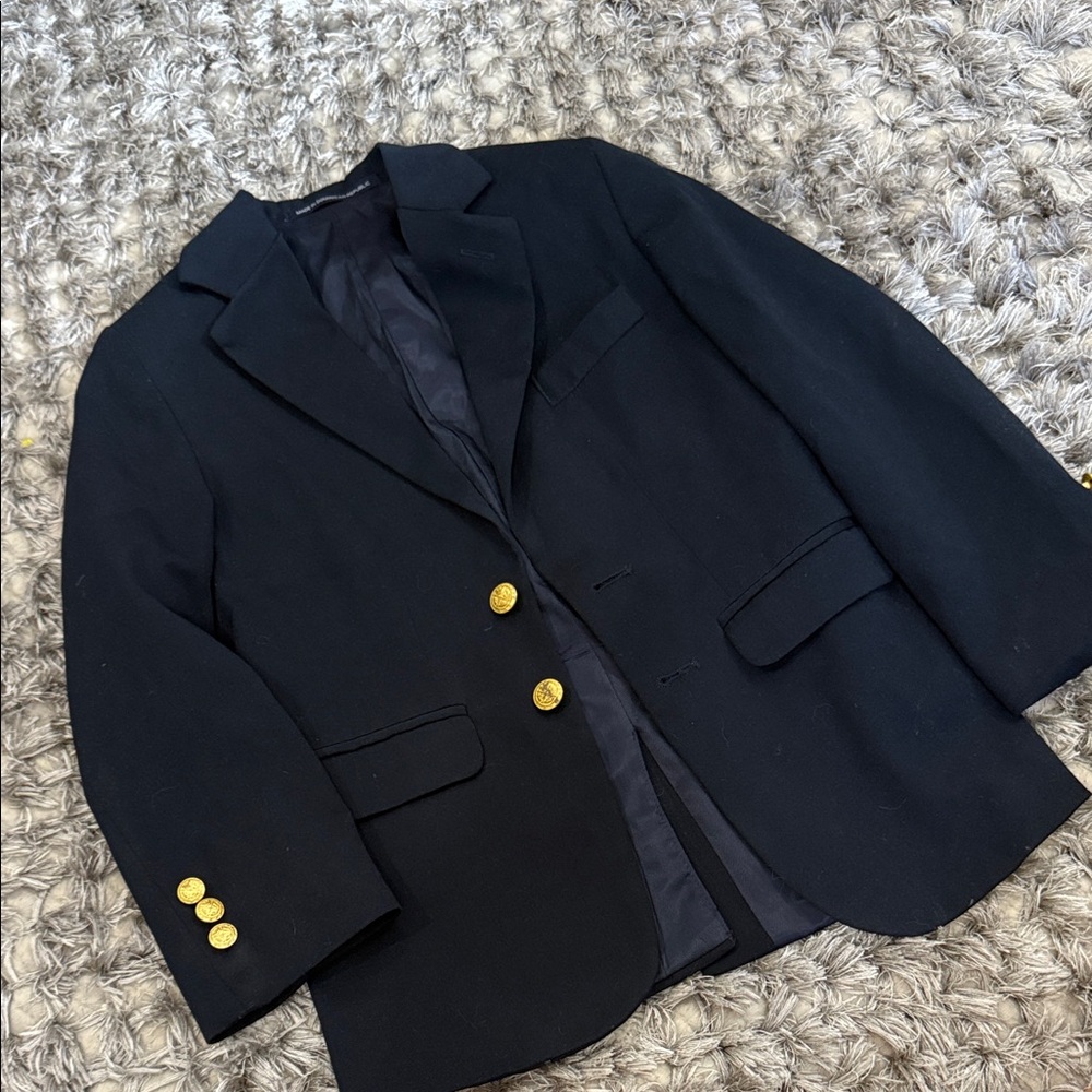 Blazer with Gold Buttons